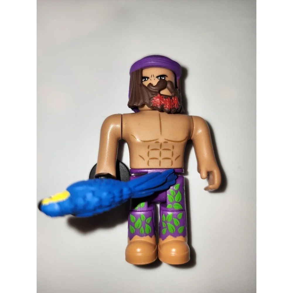 Shirtless Mystery Roblox Replacement Toy Figure Bird Parrot‎ blind bag